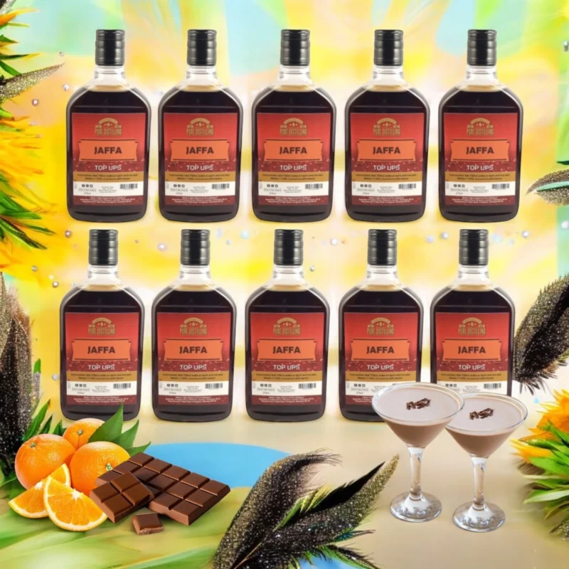 JAFFA Pure Distilling Top ups - A Chocolate and Orange Sensation! - 10 bottles - Image 4