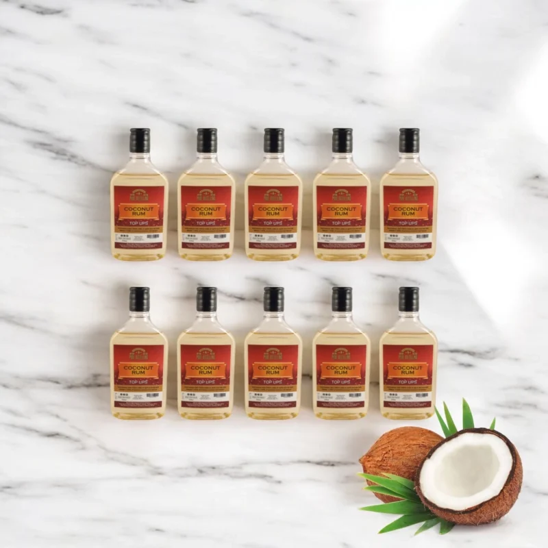 Coconut Rum Pure Distilling Top Ups – A Tropical Escape in Every Sip - TROPICALLY MAD - 10 Bottles - Image 4