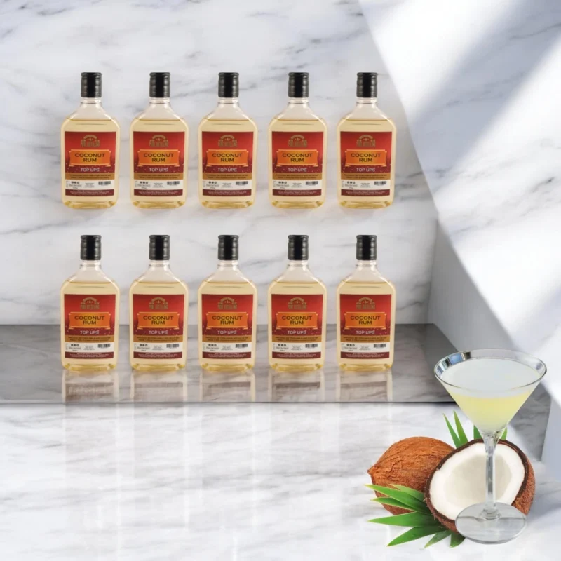 Coconut Rum Pure Distilling Top Ups – A Tropical Escape in Every Sip - TROPICALLY MAD - 10 Bottles - Image 5