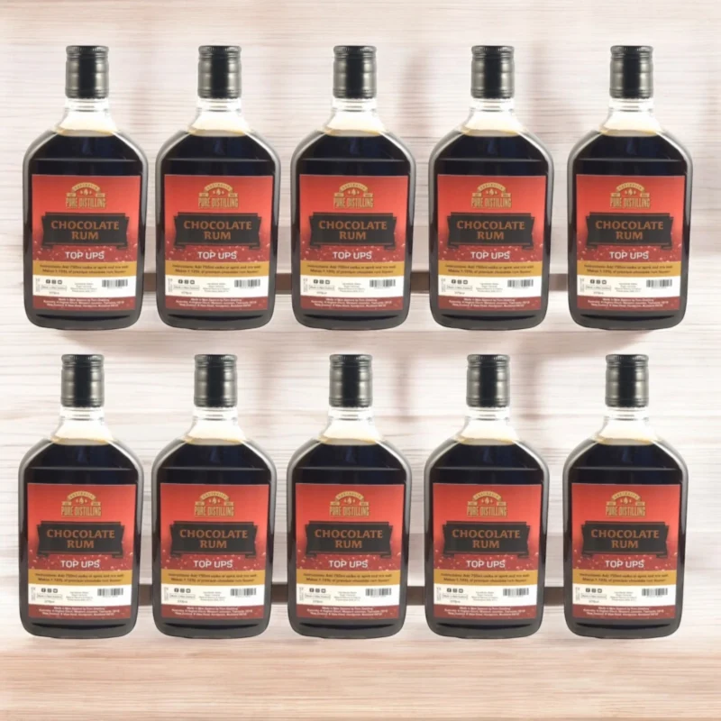 Chocolate Rum Pure Distilling Top Ups – Cocoa Exotic Inferno - 10 bottles - Image 3