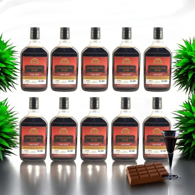 Chocolate Rum Pure Distilling Top Ups – Cocoa Exotic Inferno - 10 bottles - Image 5