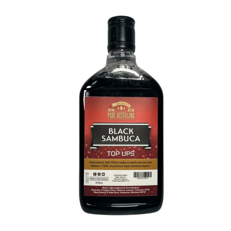 Black Sambuca Top Ups