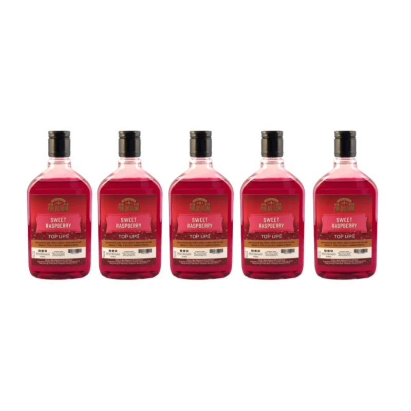 SWEET RASPBERRY Top-up Pure Distilling - COZY and ROMANTIC! - 5 bottles - Image 2