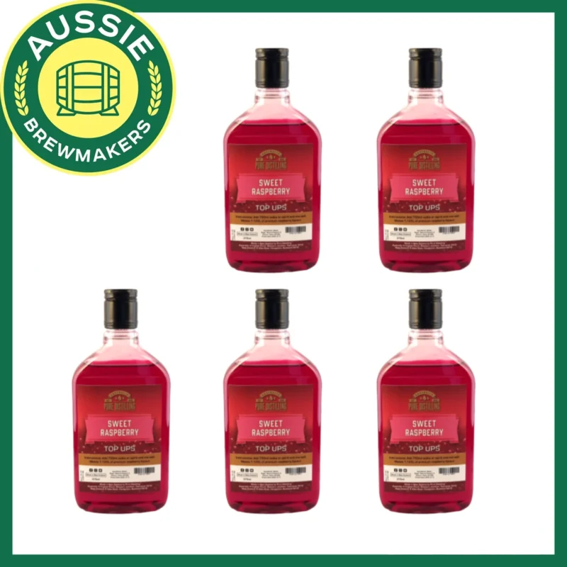 SWEET RASPBERRY Top-up Pure Distilling - COZY and ROMANTIC! - 5 bottles